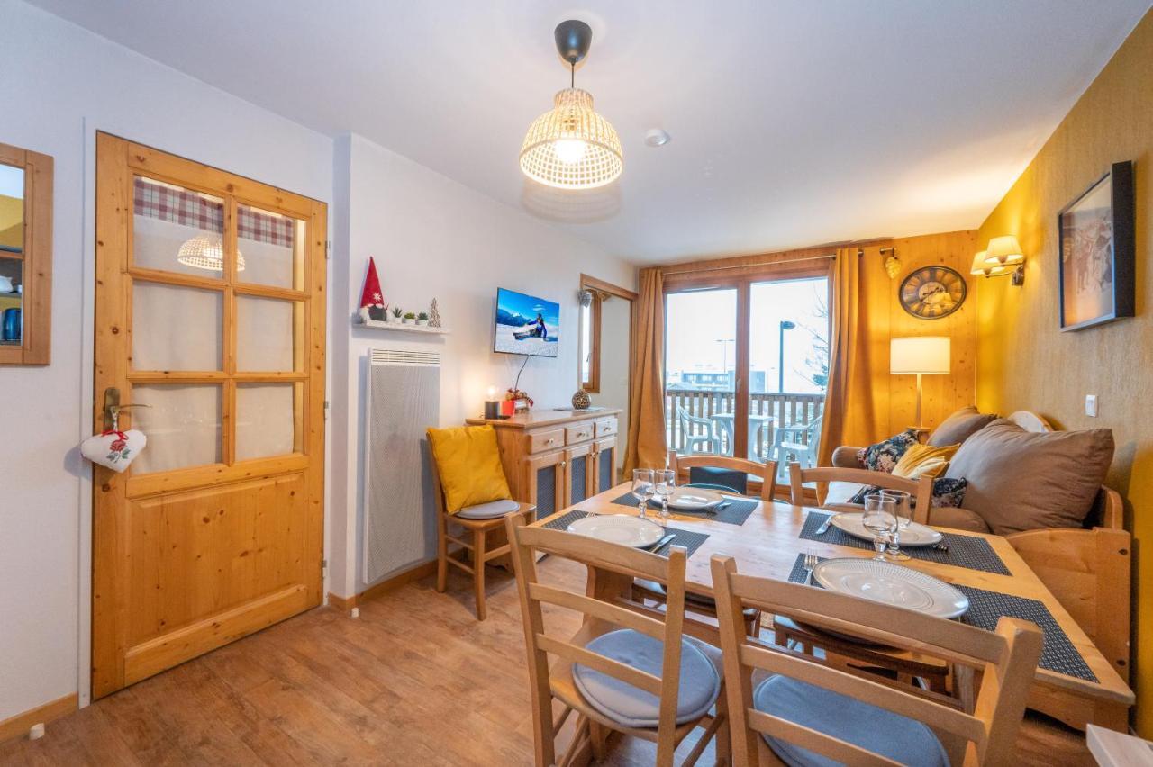 Appartement 6 Couchages Au Pied Des Pistes A Orcieres 2 Chambres, Balcon Et Parking Couvert المظهر الخارجي الصورة