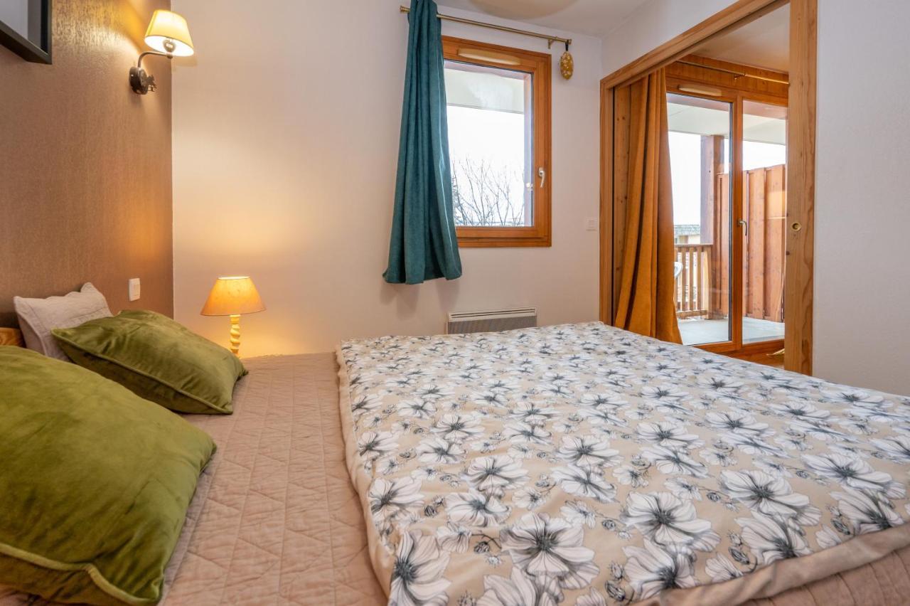 Appartement 6 Couchages Au Pied Des Pistes A Orcieres 2 Chambres, Balcon Et Parking Couvert المظهر الخارجي الصورة